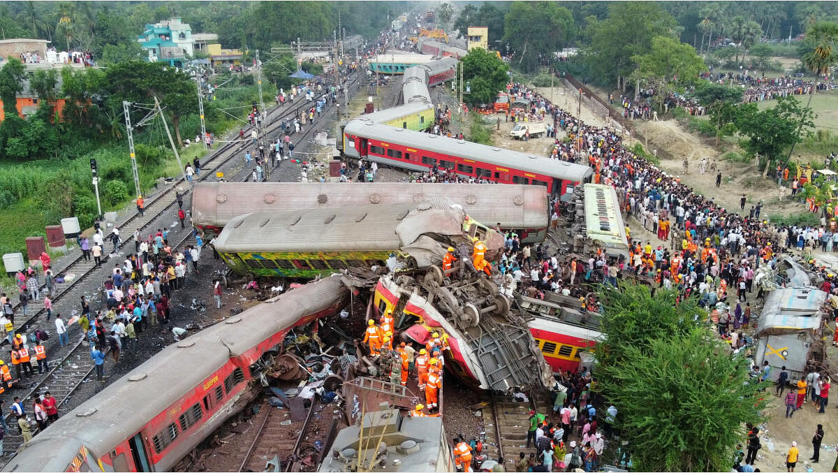 Odisha train accident |  ಸಂತ್ರಸ್ತರಲ್ಲಿ ಕನ್ನಡಿಗರಿಲ್ಲ: ಸಚಿವ ಸಂತೋಷ್ ಲಾಡ್‌
