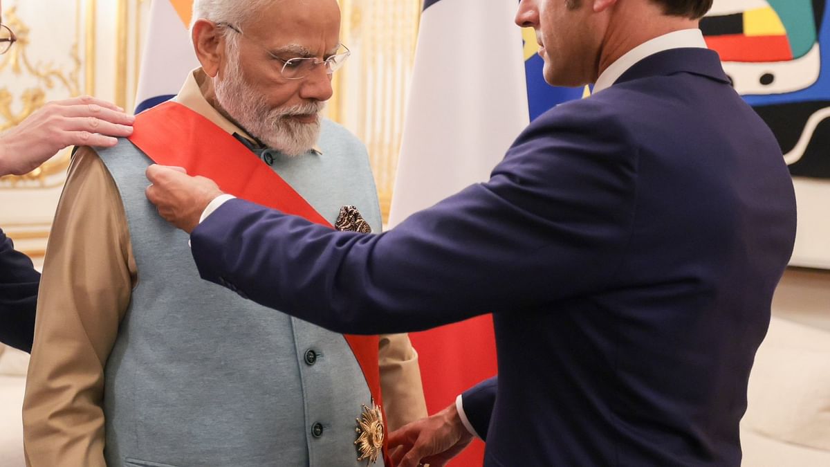 PM Modi France visit | ಪ್ರಧಾನಿ ಮೋದಿಗೆ ಫ್ರಾನ್ಸ್‌ನ ಅತ್ಯುನ್ನತ ಗೌರವ