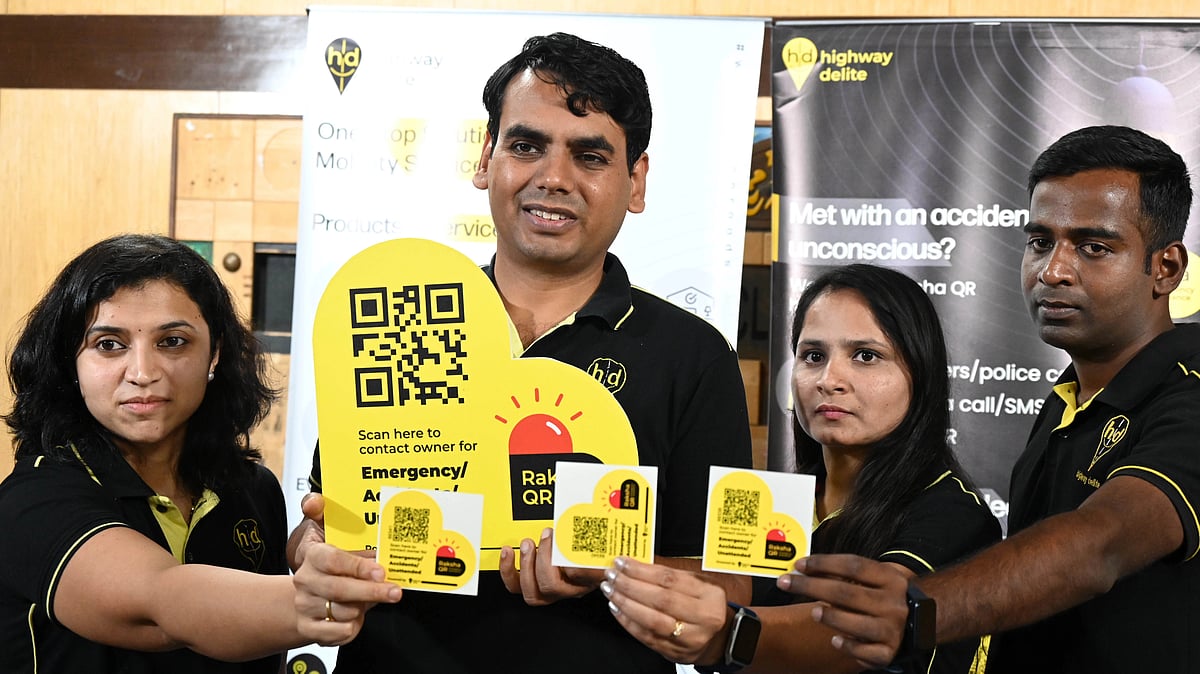 ಬೆಂಗಳೂರು: ಅಪಘಾತದ ಮಾಹಿತಿ ನೀಡುವ ‘ರಕ್ಷಾ ಕ್ಯೂಆರ್‌ ಕೋಡ್‌’