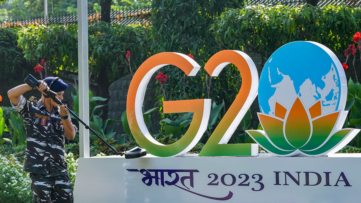 G20 Summit: ಬಹು ಭಾಷೆ, ವರ್ಣದಲ್ಲಿ ಸ್ವಾಗತ ಫಲಕ 