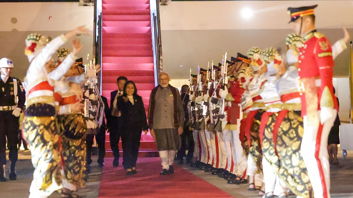 ASEAN-India Summit: ಜಕಾರ್ತಾ ತಲುಪಿದ ಪ್ರಧಾನಿ ಮೋದಿಗೆ ಅದ್ದೂರಿ ಸ್ವಾಗತ