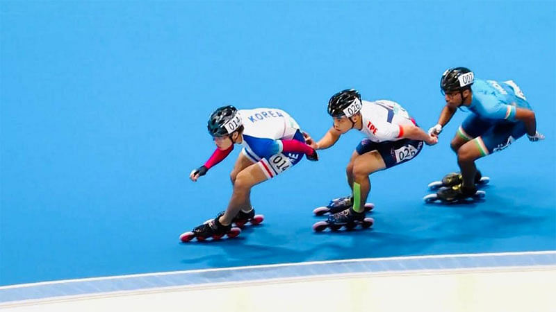 Asian Games 2023: ಸ್ಪೀಡ್ ಸ್ಕೇಟಿಂಗ್‌ನಲ್ಲಿ ಭಾರತದ ತಂಡಗಳಿಗೆ ಕಂಚಿನ ಪದಕ