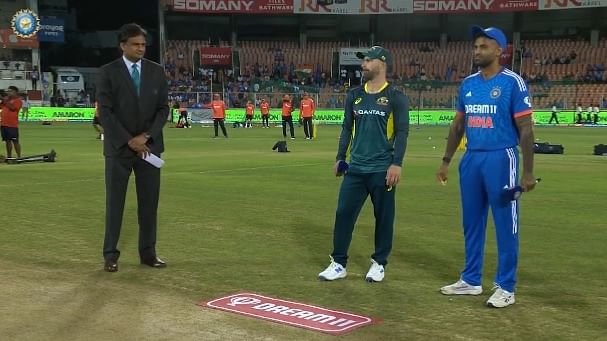 IND vs AUS 2nd T20I: ಭಾರತ ವಿರುದ್ಧ ಟಾಸ್ ಗೆದ್ದ ಆಸೀಸ್, ಬೌಲಿಂಗ್ ಆಯ್ಕೆ