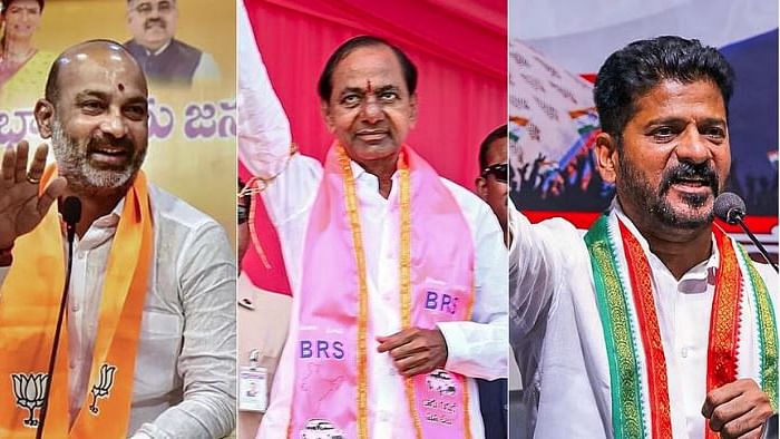 Telangana Election Results: ಬಿಆರ್‌ಎಸ್‌ಗೆ ಮುಖಭಂಗ– ಕಾಂಗ್ರೆಸ್ ಭರ್ಜರಿ ಜಯ