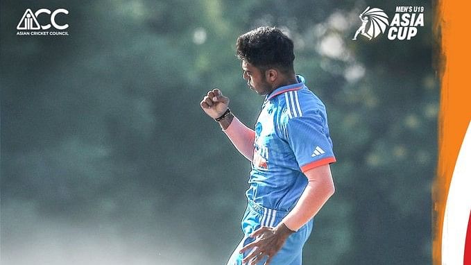 U19 Asia cup: ಲಿಂಬಾನಿಗೆ 7 ವಿಕೆಟ್; ನೇಪಾಳ ಮಣಿಸಿದ ಭಾರತ ಸೆಮಿಫೈನಲ್‌ಗೆ ಲಗ್ಗೆ