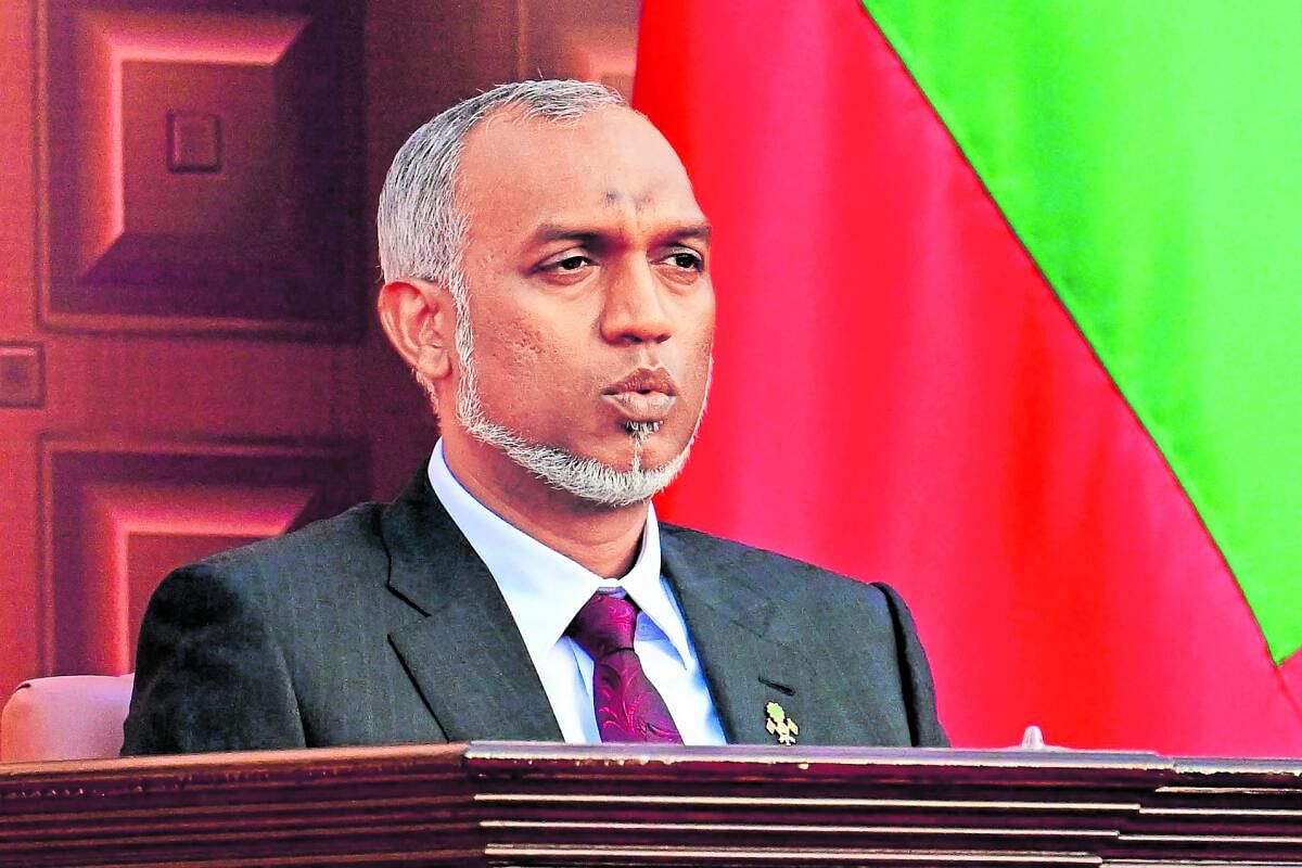 Maldives' President Mohamed Muizzu