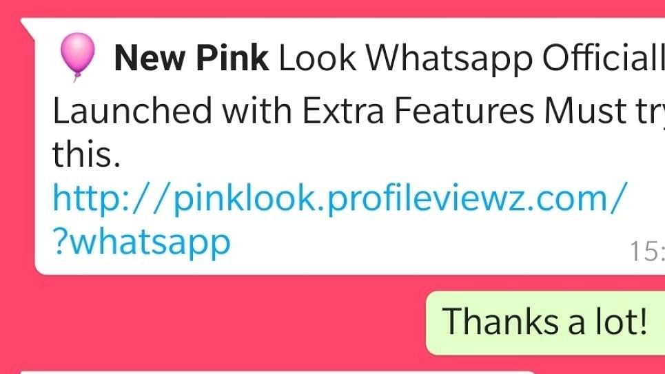 Pink WhatsApp ಅಪಾಯಕಾರಿ ಎಚ್ಚರಿಕೆಯಿಂದಿರಿ: ಕರ್ನಾಟಕ ಪೊಲೀಸ್‌