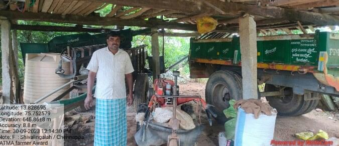 ಇಲಾಖೆ ವತಿಯಿಂದ ಸಬ್ಸಿಡಿ ರೂಪದಲ್ಲಿ ಪಡೆದಿರುವ ಟಿಲ್ಲರ್ ಮತ್ತು ಯಂತ್ರೋಪಕರಣಗಳು