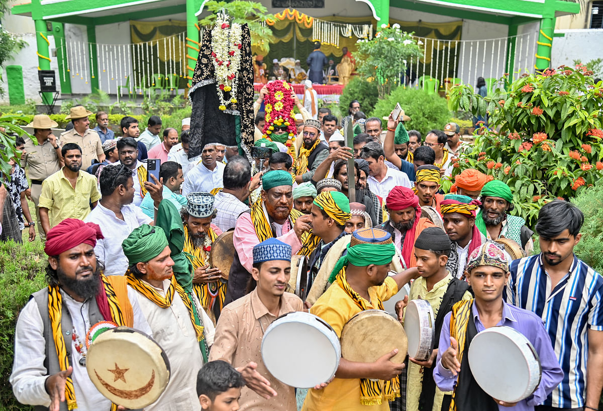 ಮೈಸೂರು | ‘ಟಿಪ್ಪು ಸುಲ್ತಾನ್’ ಗಂಧದ ಉರುಸ್‌; ಮೆರವಣಿಗೆ