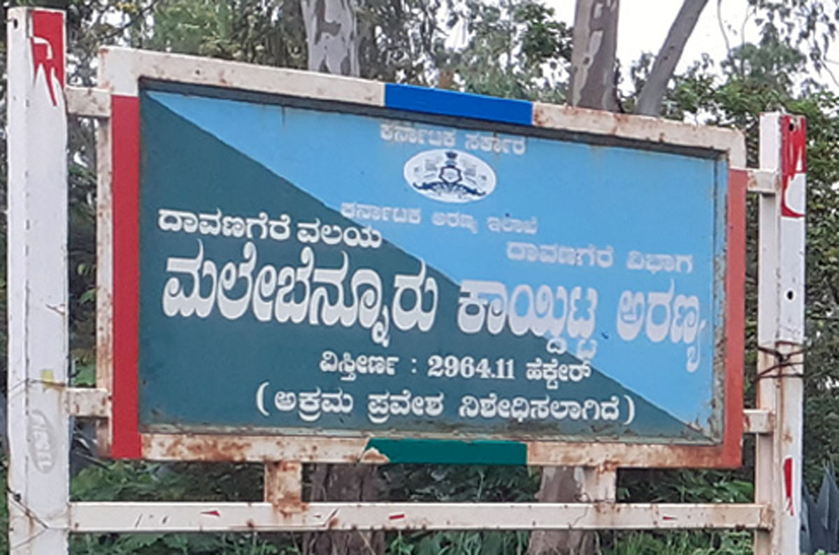 ಅರಣ್ಯ ಇಲಾಖೆ ನಾಮಫಲಕ