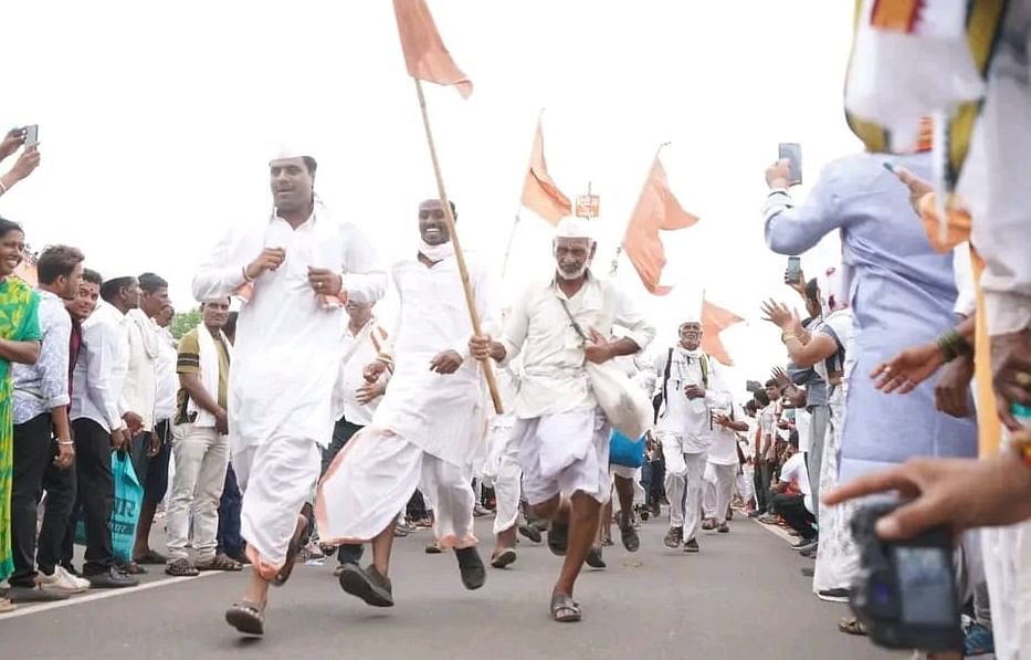 ಮಹಾರಾಷ್ಟ್ರದ ಪಂಢರಪುರದ ವಿಠ್ಠಲನ ಸನ್ನಿಧಿಯತ್ತ ಸಂತರ ಹೆಜ್ಜೆ...