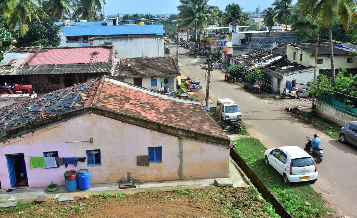 ಉಣಕಲ್‌ ಗ್ರಾಮದ ನೋಟ 
–ಪ್ರಜಾವಾಣಿ ಚಿತ್ರ: ಗುರು ಹಬೀಬ 