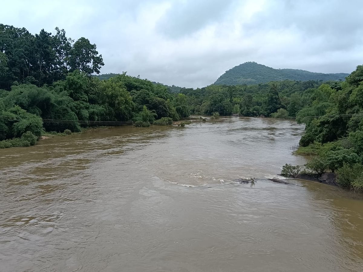 ಕೊಪ್ಪ ತಾಲ್ಲೂಕಿನ ಹರಿಹರಪುರ ಬಳಿ ಹರಿಯುತ್ತಿರುವ ತುಂಗಾ ನದಿ