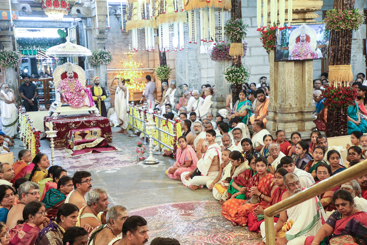 ವಿಧುಶೇಖರಭಾರತೀ ಸ್ವಾಮೀಜಿಗಳ ದರ್ಬಾರು ಕಾರ್ಯಕ್ರಮ