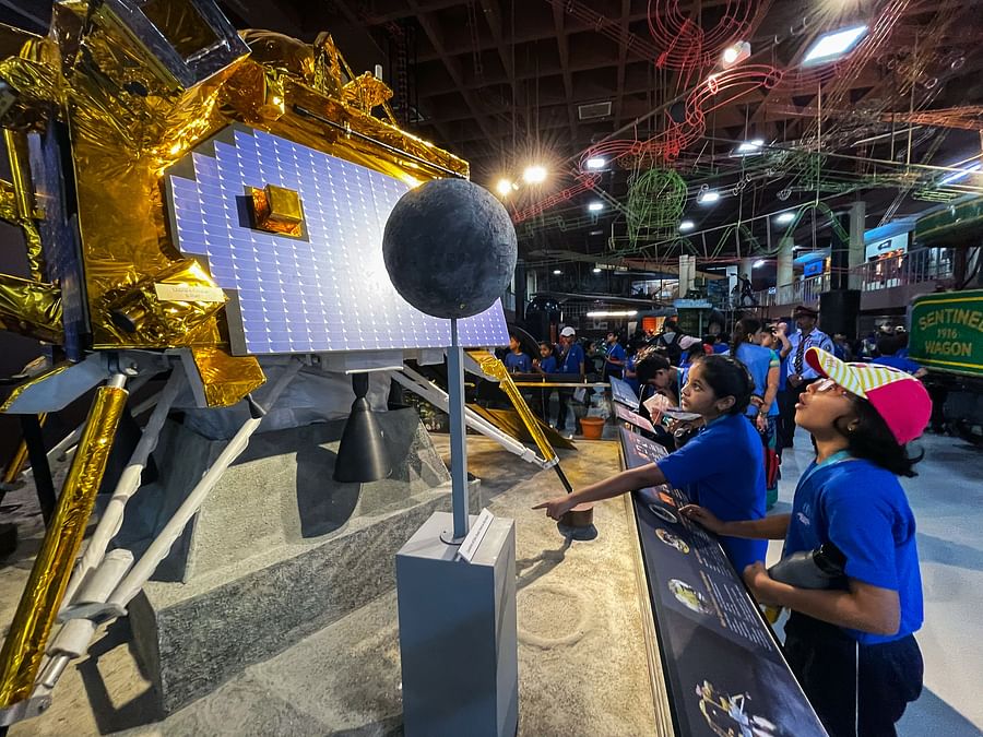 ISRO logo and Satellite