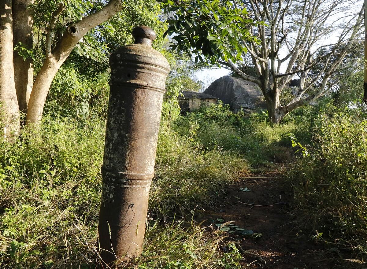 ಮದ್ದಿನ ಮನೆಗೆ ಹೋಗುವ ದಾರಿಯಲ್ಲಿರುವ ಫಿರಂಗಿ