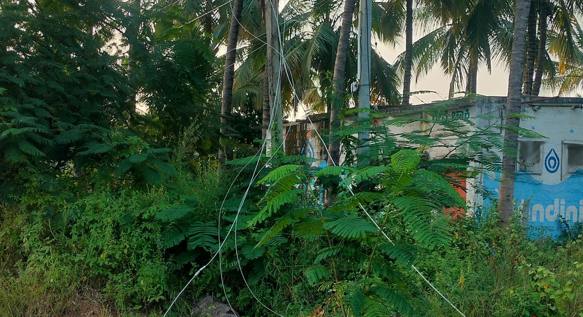 ತುಂಡಾದ ವಿದ್ಯುತ್ ತಂತಿಗಳು