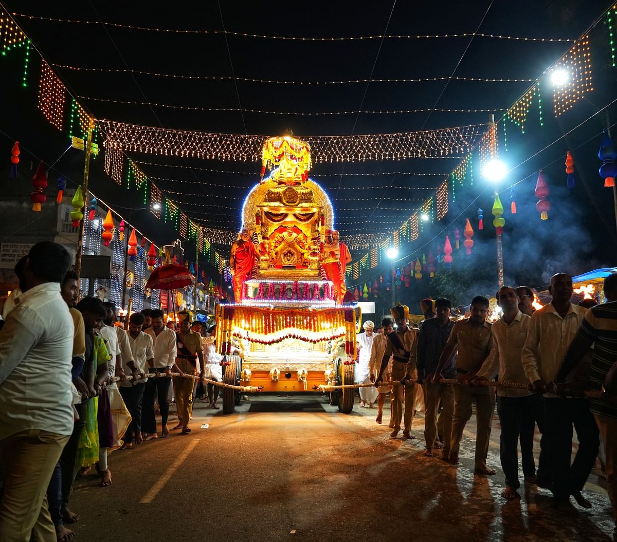 ಧರ್ಮಸ್ಥಳ ಲಕ್ಷದೀಪೋತ್ಸವದ ಸಂಗ್ರಹ ಚಿತ್ರ