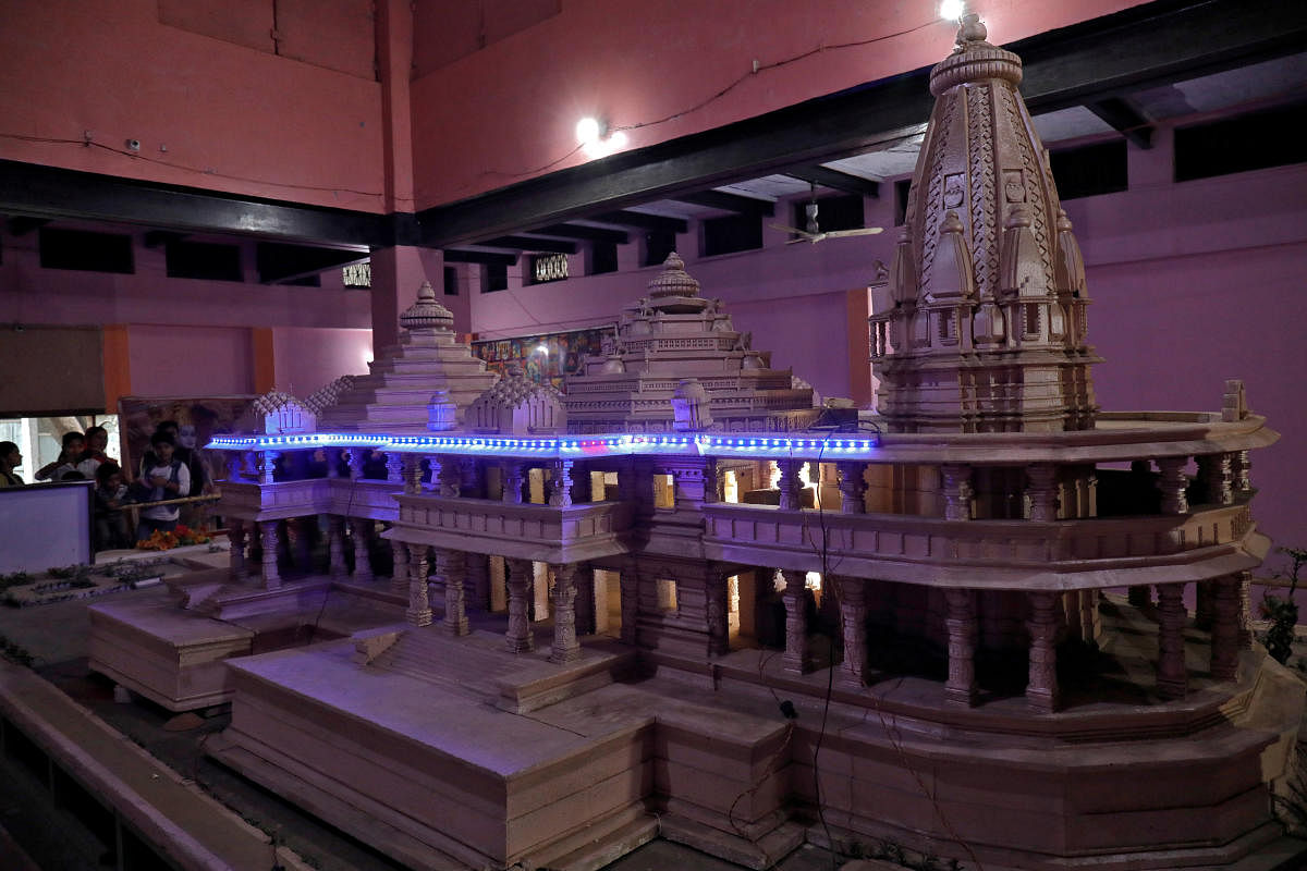 ಅಯೋಧ್ಯೆ: ರಾಮ ಮಂದಿರ ನಿರ್ಮಾಣ ಸಂಕೀರ್ಣದಲ್ಲಿ ರುದ್ರಾಭಿಷೇಕ