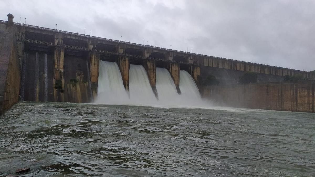 ಬೆಳಗಾವಿ | ಜಲಾಶಯಗಳಿಗೆ ಹರಿದುಬರುತ್ತಿದೆ ಅಪಾರ ನೀರು