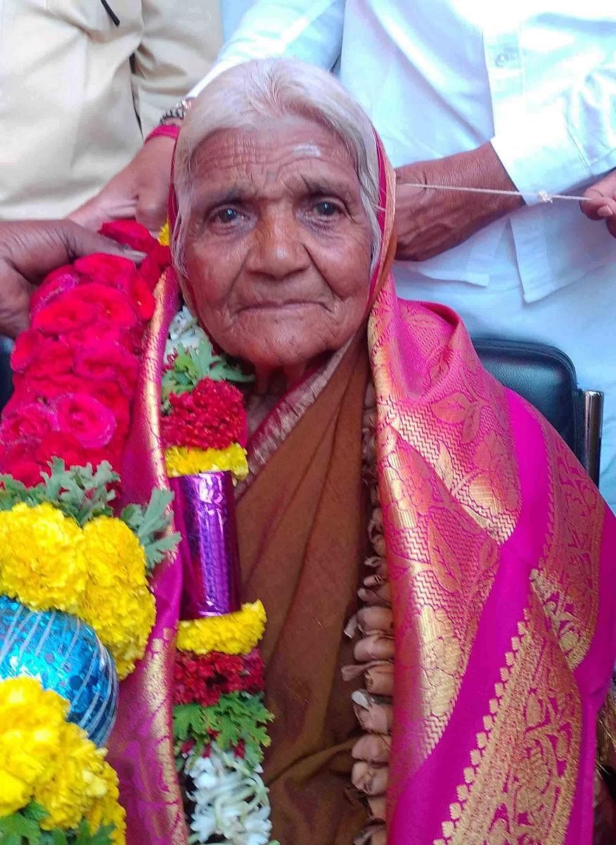 ಚಿಕ್ಕಎಮ್ಮಿಗನೂರು| 88 ವರ್ಷದ ವೃದ್ಧೆ ಗ್ರಾ.ಪಂ ಅಧ್ಯಕ್ಷೆ