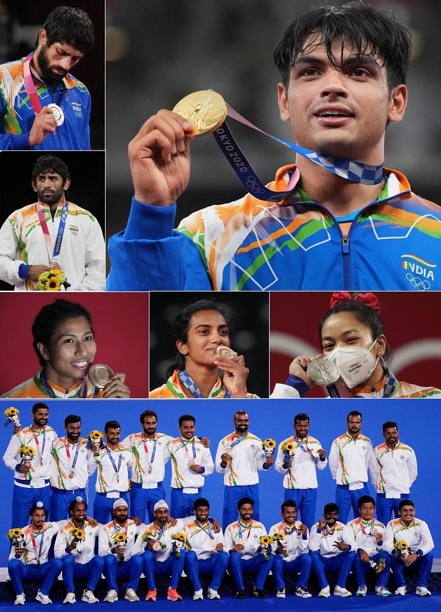 Tokyo Olympics | 7 ಪದಕ, 48ನೇ ಸ್ಥಾನದೊಂದಿಗೆ ಭಾರತ ಶ್ರೇಷ್ಠ ಸಾಧನೆ