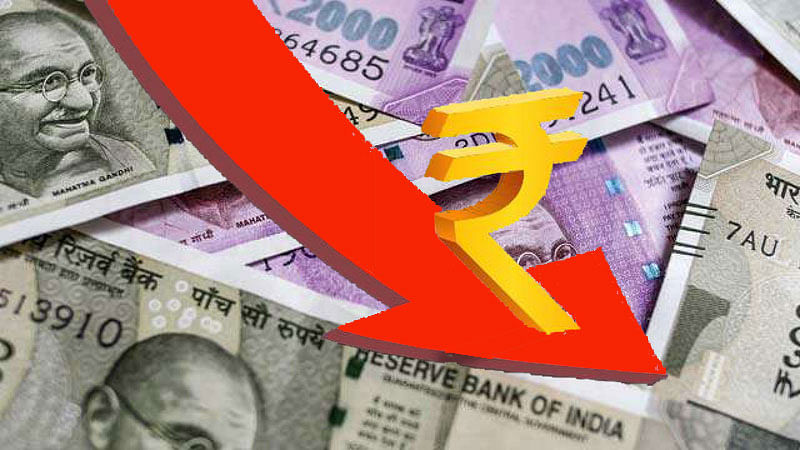 ಅಮೆರಿಕ ಡಾಲರ್ ಎದುರು ₹ 79.70ಕ್ಕೆ ಕುಸಿದ ರೂಪಾಯಿ