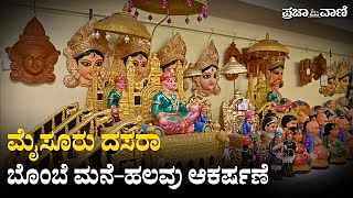 Mysore Dasara Video | ಮೈಸೂರು ದಸರಾ: ಬೊಂಬೆ ಮನೆ–ಹಲವು ಆಕರ್ಷಣೆ 