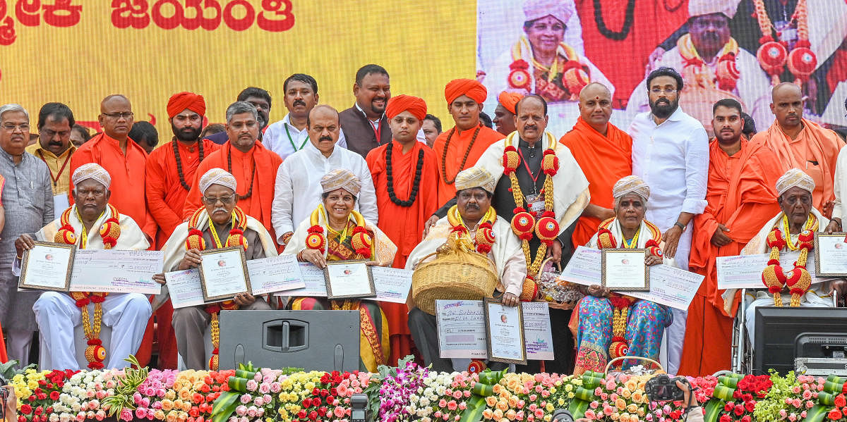 ವಾಲ್ಮೀಕಿ ಪ್ರಶಸ್ತಿ: ಆದೇಶಗಳೆಲ್ಲವೂ ಸಾಮಾಜಿಕ ನ್ಯಾಯ ಪರ -ಬಸವರಾಜ ಬೊಮ್ಮಾಯಿ