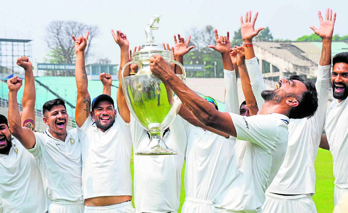 Ranji Trophy Final: ಸೌರಾಷ್ಟ್ರ ತಂಡದ ಮುಡಿಗೆ ರಣಜಿ ಕಿರೀಟ