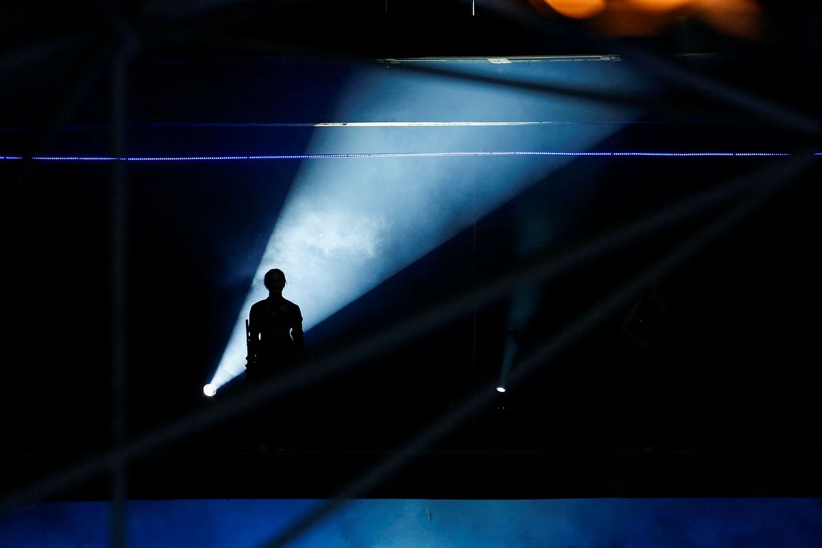 A member of a dance group performs during the Miss Venezuela 2023 pageant, whose winner will participate in the Miss Universe 2024 contest, in Caracas, Venezuela, December 7, 2023. REUTERS/Leonardo Fernandez Viloria