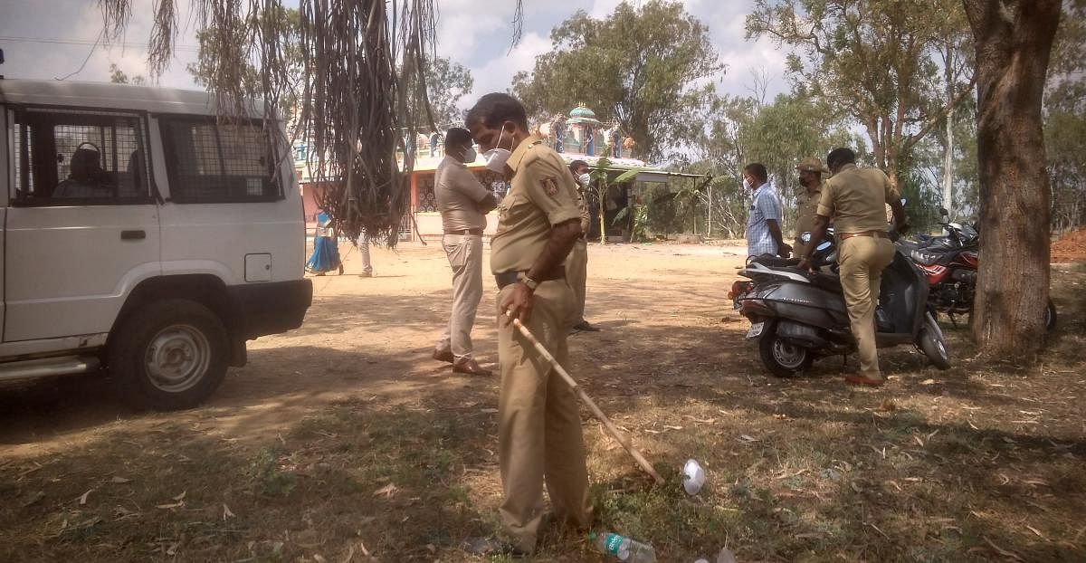 ಬಂಡಿ ಜಾತ್ರೆ: ಪೂಜೆ, ಮನೆ ಆಚರಣೆಗೆ ಸೀಮಿತ, ರಸ್ತೆಗಳಲ್ಲಿ ಪೊಲೀಸ್‌ ಕಾವಲು