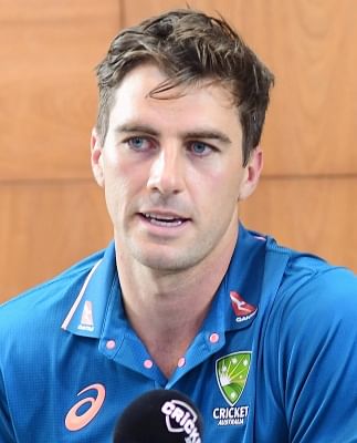 Bengaluru: Australian Cricket team skipper Pat Cummins during a press conference ahead of the test series against India, at Chinnaswamy Stadium in Bengaluru on Saturday, Feb 04, 2023. (Photo:IANS)