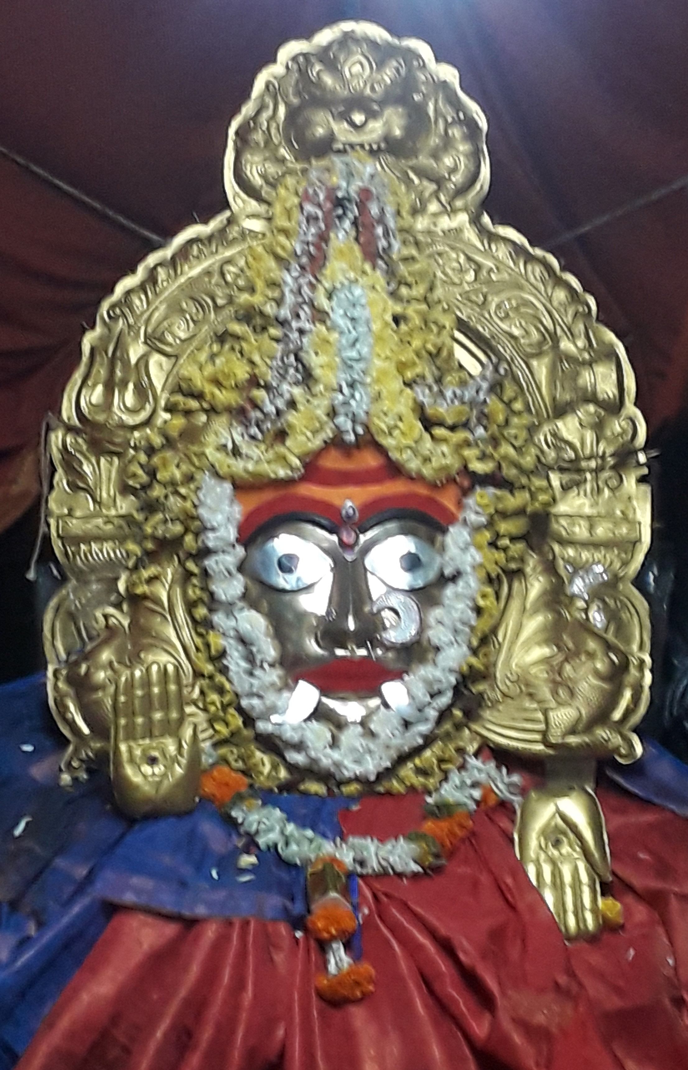 ನಗರದೇವತೆ ಚಳ್ಳಕೆರೆಯಮ್ಮನ ಕಂಚಿನ ವಿಗ್ರಹ