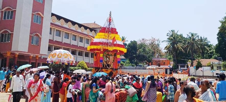 ಕೊಪ್ಪದ ಹುಲುಮಕ್ಕಿಯಲ್ಲಿ ವೆಂಕಟರಮಣ ಸ್ವಾಮಿ ರಥೋತ್ಸವ ಜರುಗಿತು