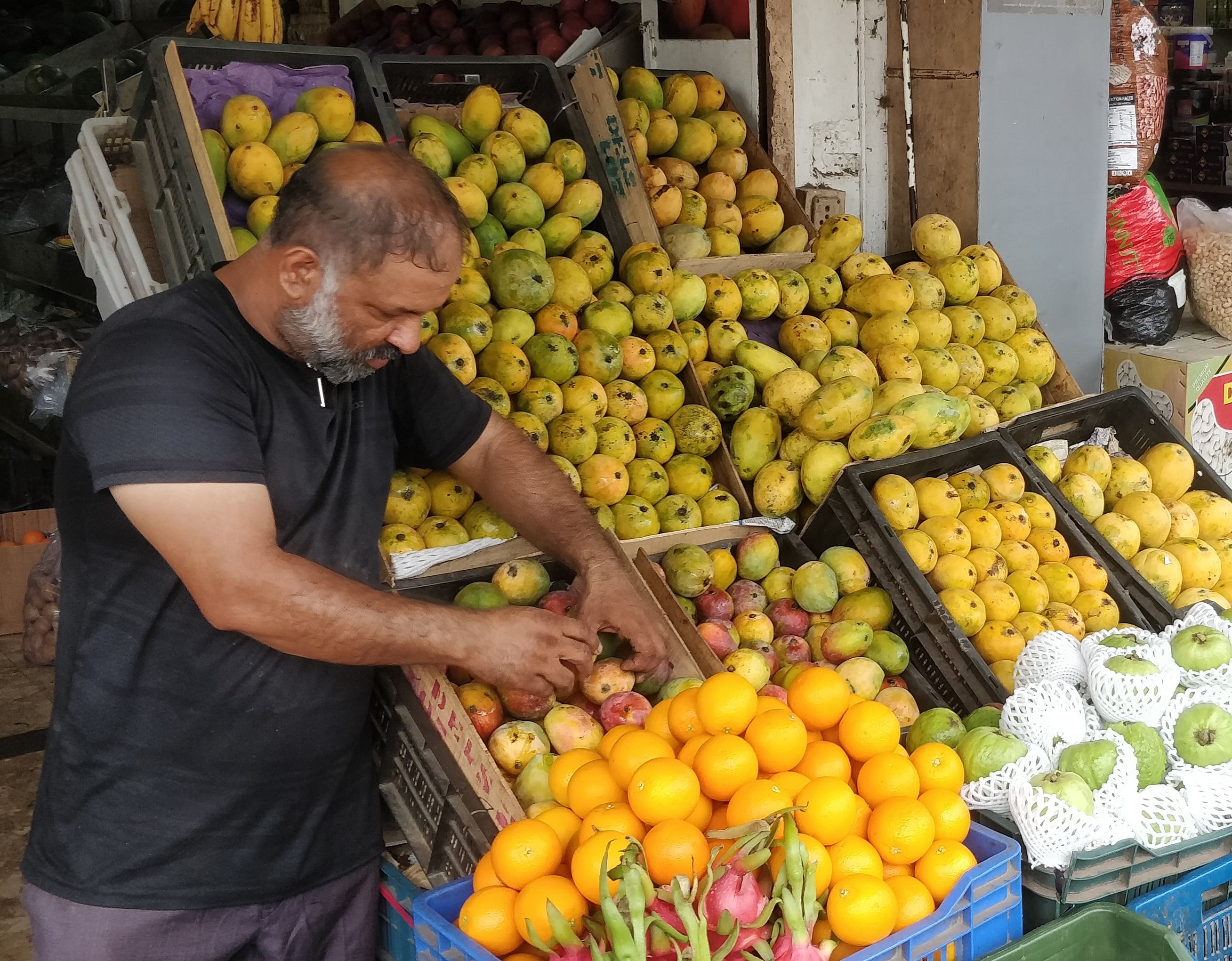 ಮಾರುಕಟ್ಟೆಯಲ್ಲಿ ಮಾವಿನ ಘಮ