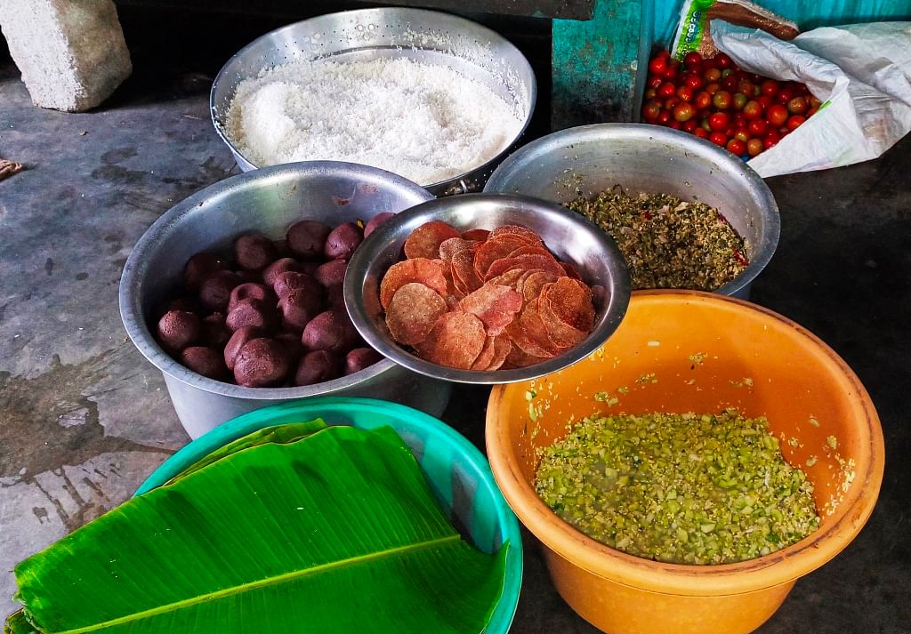 ಮಾಗಡಿ ರಂಗನಾಥ ಮೆಸ್ ಮುದ್ದೆ ಊಟ