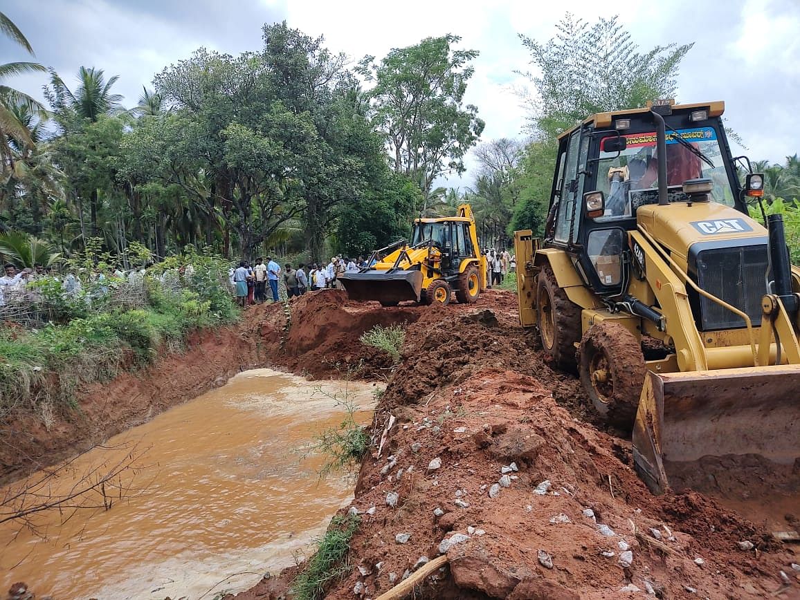 ಹೇಮಾವತಿ ಪೈಪ್‌ಲೈನ್ ಕಾಮಗಾರಿ