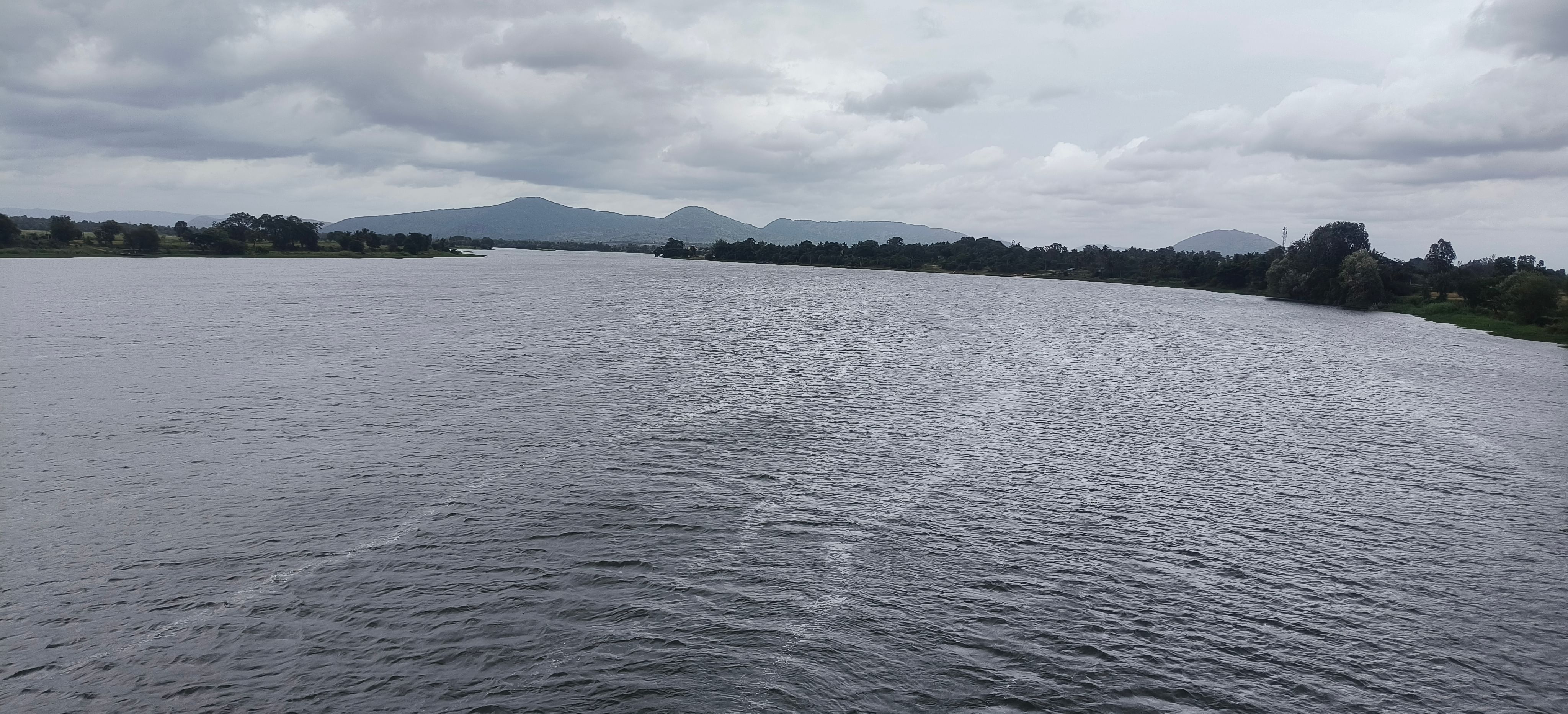 ಕಾವೇರಿ ನದಿಯಲ್ಲಿ ನೀರು ಹೆಚ್ಚಳವಾಗಿರುವುದು