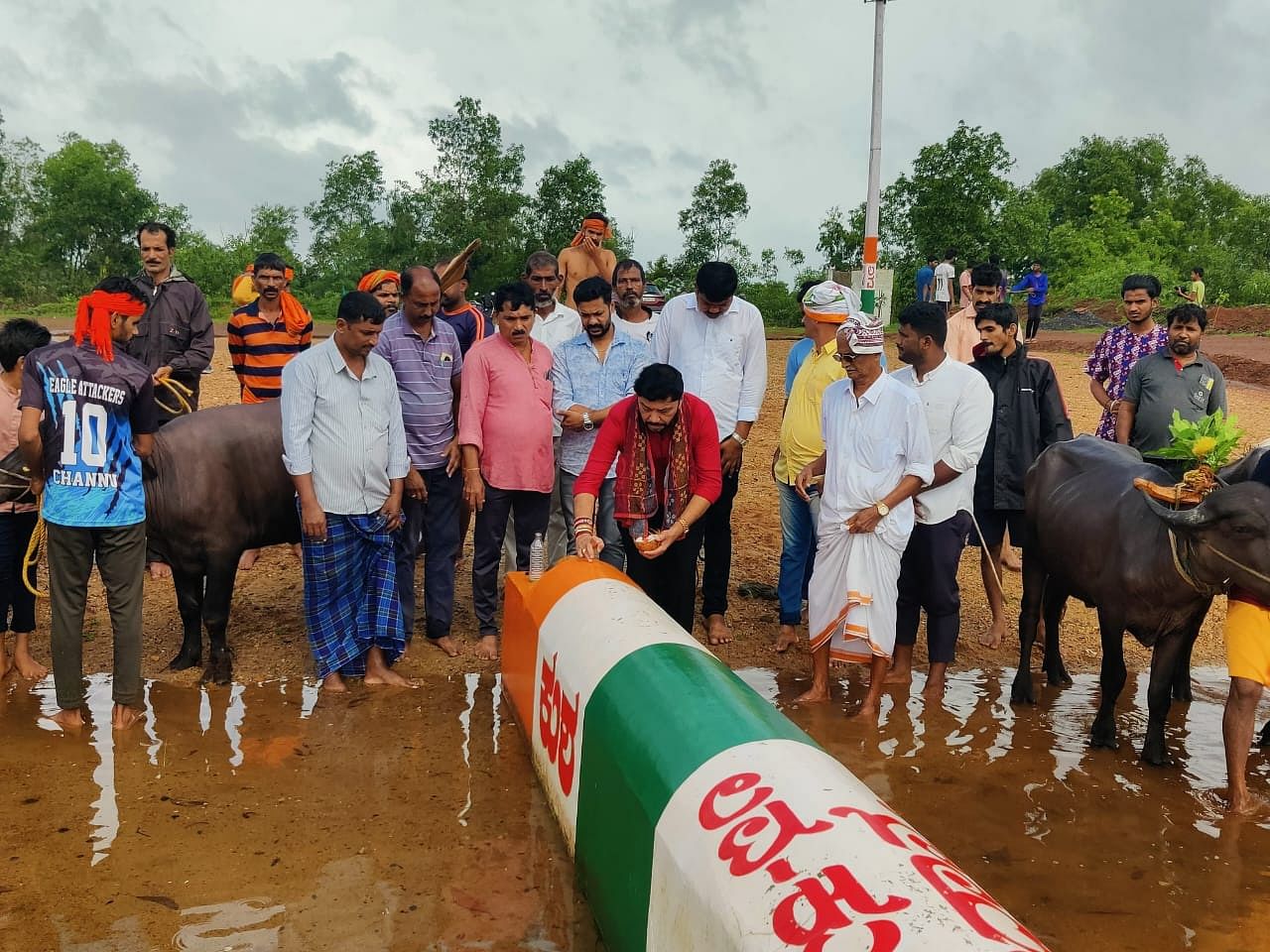 ಮೂರನೇ ವರ್ಷದ ನರಿಂಗಾನ ಕಂಬಳೋತ್ಸವಕ್ಕೆ ಕುದಿ ಮುಹೂರ್ತ