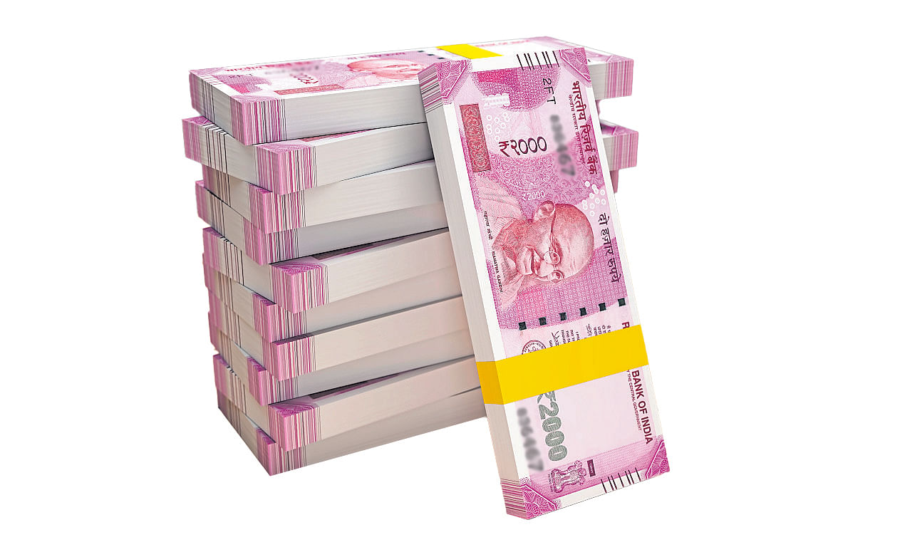 New Indian Currency - 3D Rendered Image