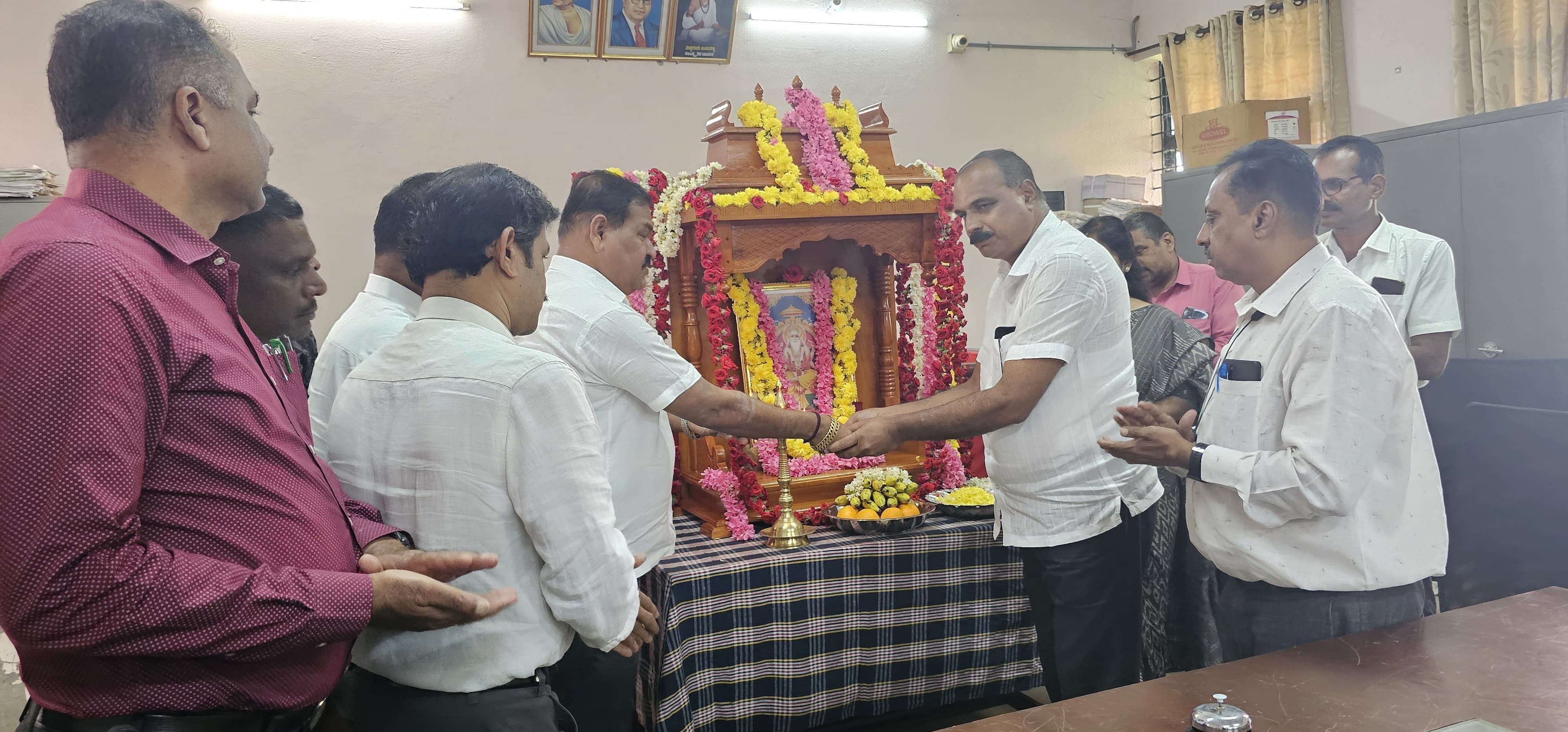 ಕುಂದಾಪುರದ ಆಡಳಿತ ಸೌಧದಲ್ಲಿ ವಿಶ್ವಕರ್ಮ ಜಯಂತಿ ಆಚರಿಸಲಾಯಿತು