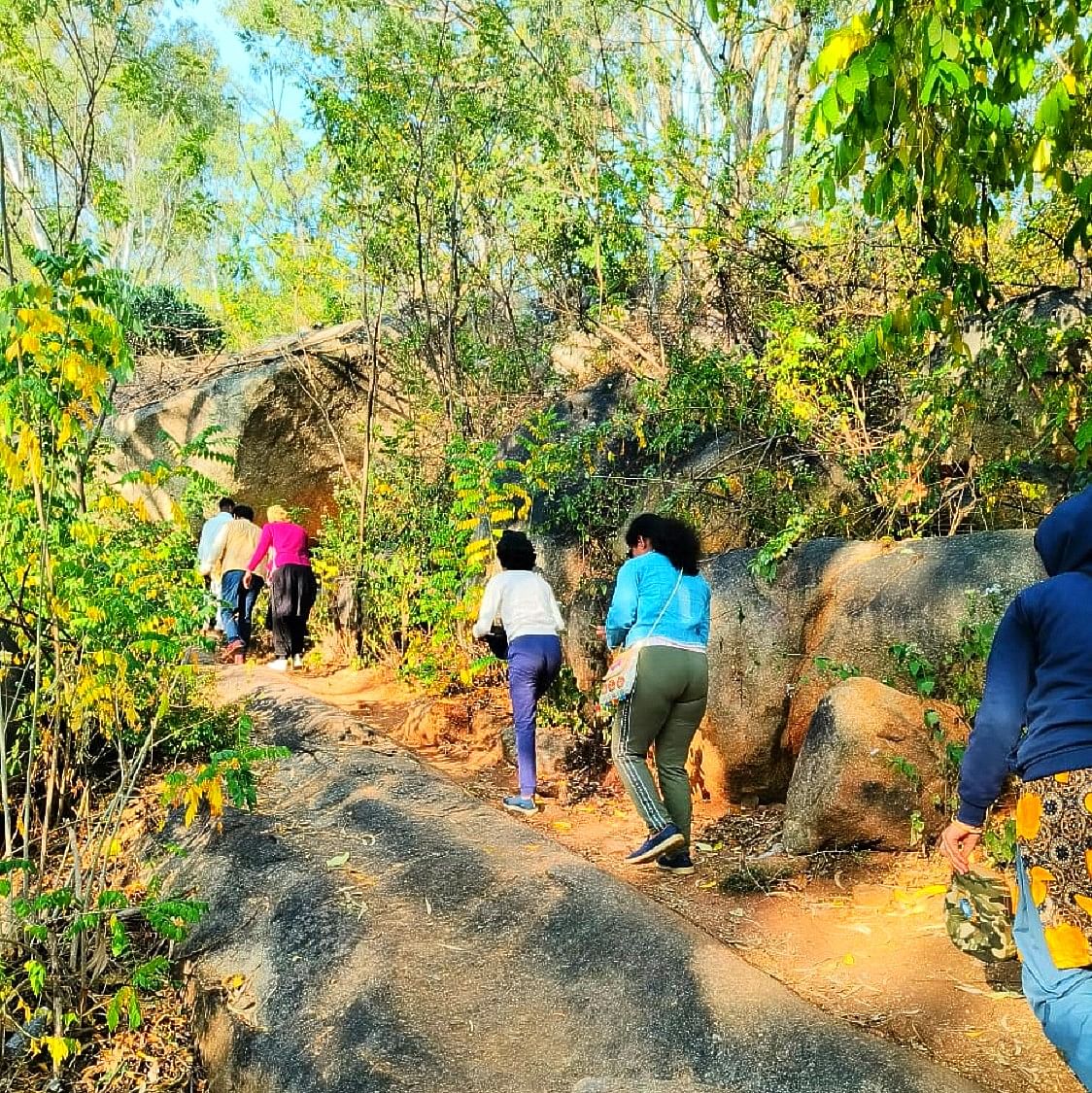 ಕೋಲಾರದ ಅಂತರಗಂಗೆ ಬೆಟ್ಟದಲ್ಲಿ ಚಾರಣ