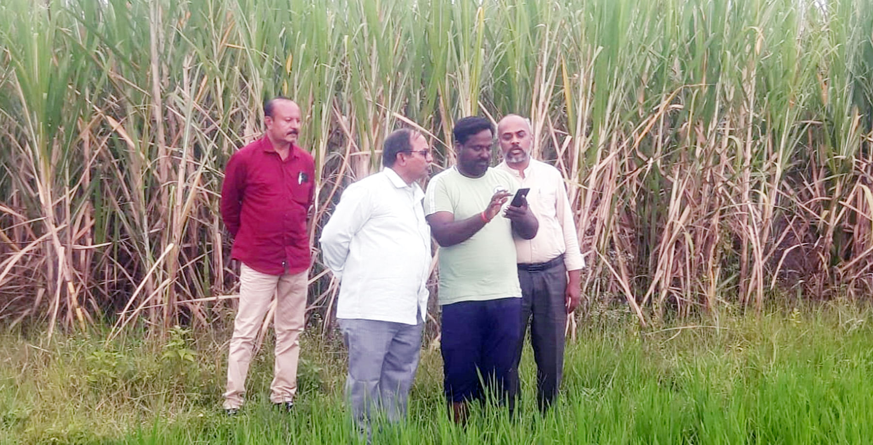 ಯಳಂದೂರು ತಾಲ್ಲೂಕಿನ ಅಗರ ಹೋಬಳಿ ವ್ಯಾಪ್ತಿಯಲ್ಲಿ ಮುಂಗಾರು ಹಂಗಾಮು ಬೆಳೆ ಸಮೀಕ್ಷೆಗೆ ತಹಶೀಲ್ದಾರ್ ಆರ್.ಜಯಪ್ರಕಾಶ್  ಚಾಲನೆ ನೀಡಿದರು