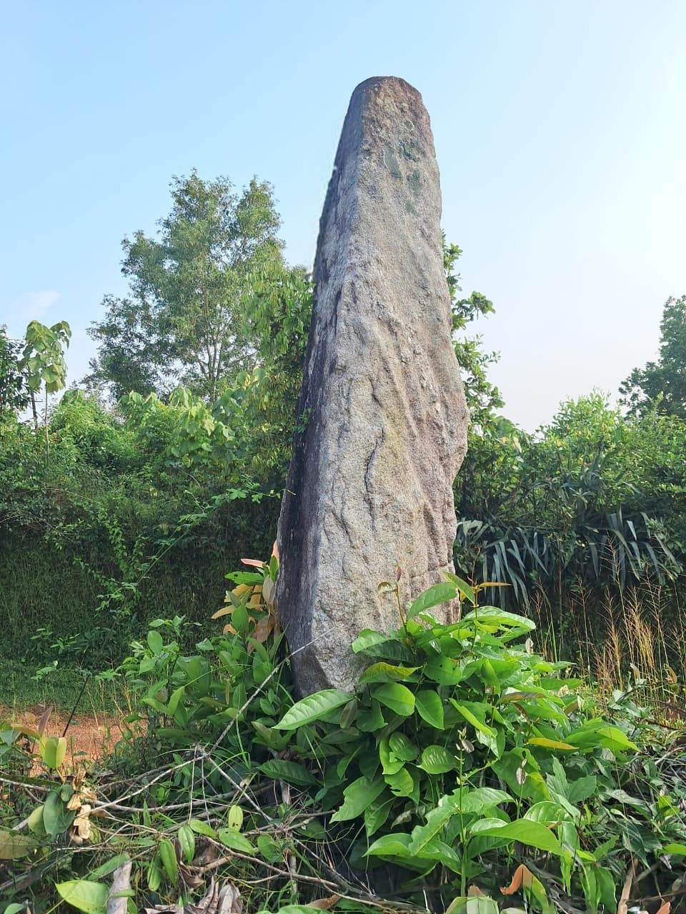 ಬಜೆ ಡ್ಯಾಂ ಬಳಿ ಪತ್ತೆಯಾದ ನಿಲಿಸುಗಲ್ಲು