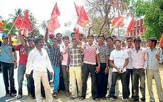 ಕಡೂರು: ಕೇಂದ್ರ ಸರ್ಕಾರ ವಿರುದ್ಧ ಎಬಿವಿಪಿ ಪ್ರತಿಭಟನೆ