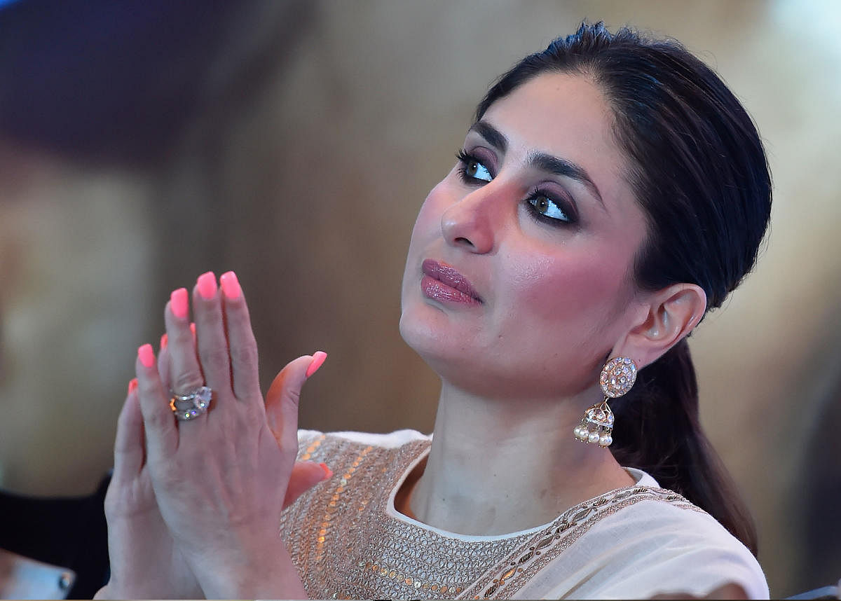 New Delhi: Bollywood actress Kareena Kapoor Khan during a Unicef event on Mother's day, in New Delhi on Sunday. (PTI Photo / Ravi Choudhary)(PTI5_13_2018_000129A)