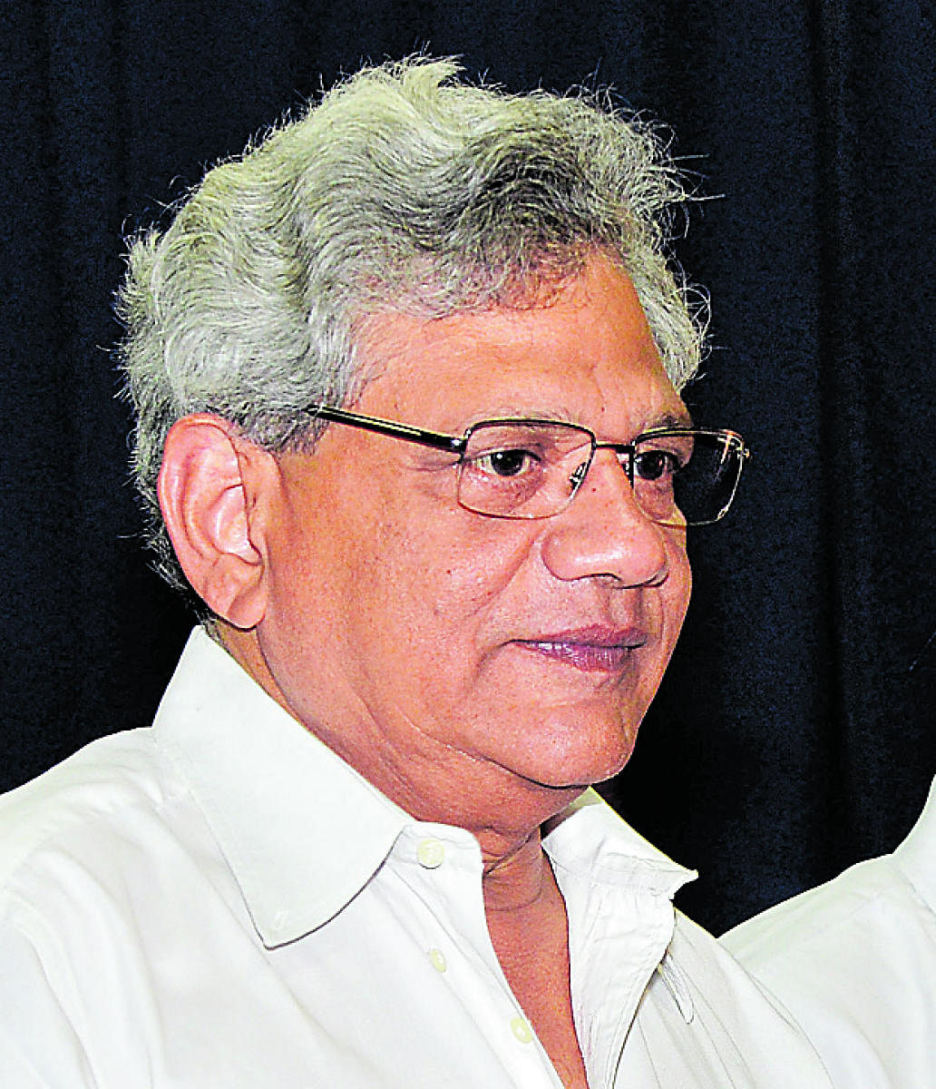 CPI(M) National Leader Sitaram Yechury. -Photo/ Anand Bakshi
