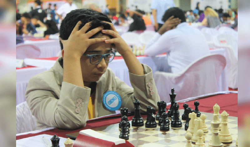 ಲಿಯೋನ್‌ ಮೆಂಡೊನ್ಕಾ (ಚಿತ್ರ ಕೃಪೆ- ಟ್ವಿಟರ್ @ChessbaseIndia)