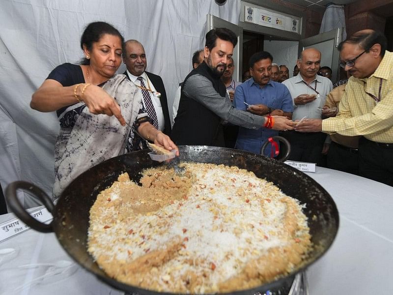 ಕೇಂದ್ರ ಬಜೆಟ್ ಹಲ್ವಾ ಸಮಾರಂಭ (ಸಂಗ್ರಹ ಚಿತ್ರ)